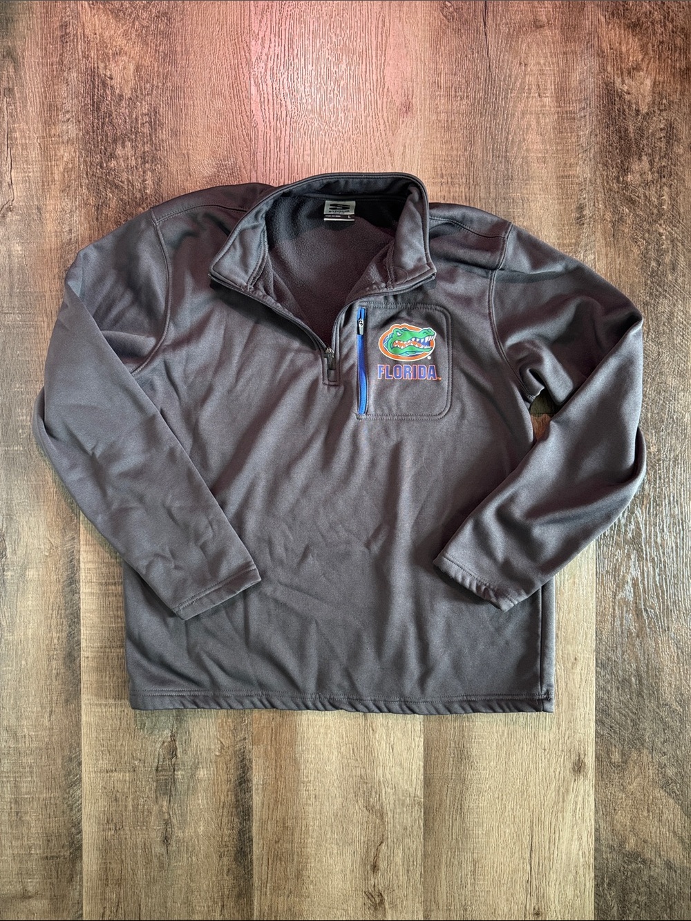 FLORIDA GATORS Stadium Athletics gray Fleece Pullover